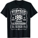 Camiseta Cumpleaños Nacido En 1991 Vintage Perfección