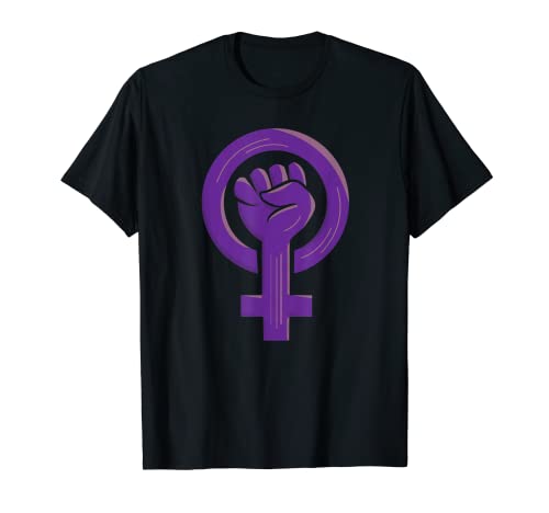 Símbolo de puño de fuerza femenina fuerte para mujer Camiseta