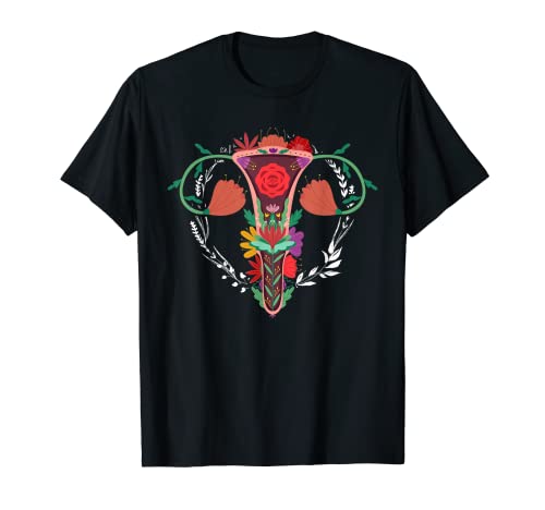 Flor del útero Derechos de la mujer Pro-aborto Camiseta