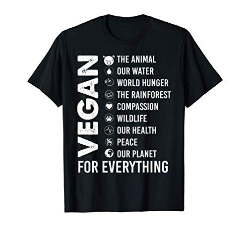 Vegano para todo Tee, día del planeta y de la tierra Tee Camiseta