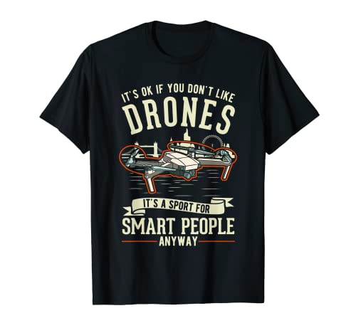 Zumbido Cuadricóptero Piloto De Drones Camiseta