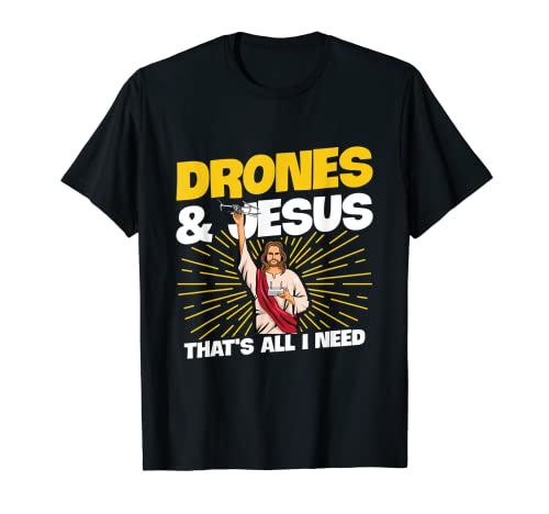 Diseño Quadcopter para un piloto de drones Camiseta