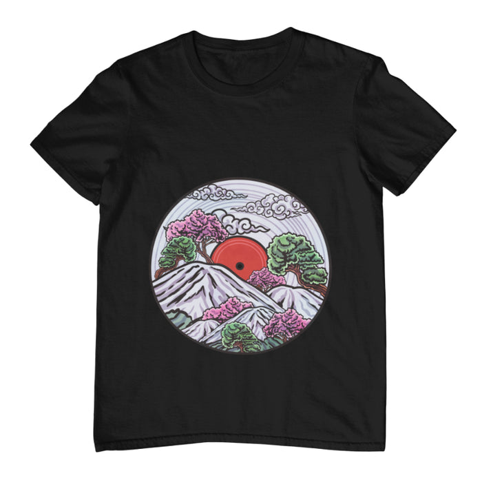 Camiseta Vinilo Montaña Japón