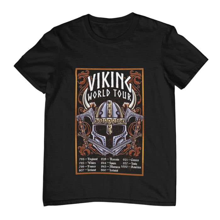 Camiseta Vikingos Word Tour Gira Conciertos