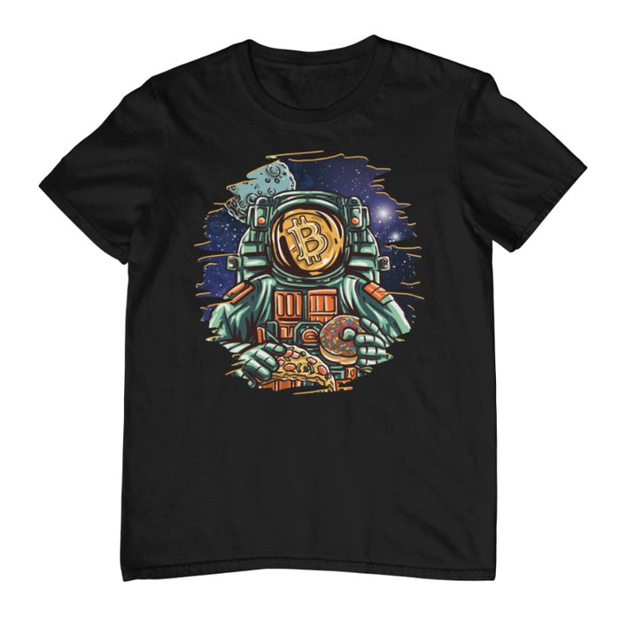 Camiseta Bitcoin Astronauta